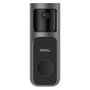 Imou DB2 S Kit Timbre Videoportero 2S 3MP WiFi Visión Nocturna 166º Campa H.265 512 GB MicroSD Negro para Hogar con Pared