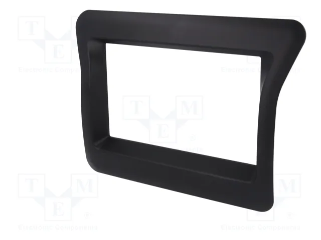 ACV Bastidor de montaje de radio 2 DIN negro para Nissan, Opel y Renault