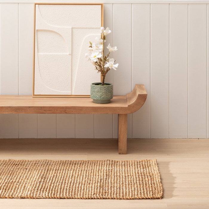 Alfombra Natural Fibra Altea Decoración 70 X 170 cm Alfombra Natural Fibra Altea Decoración 70 X 170 cm