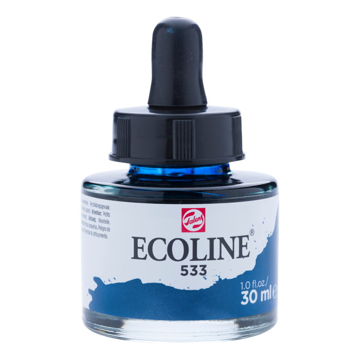 Ecoline Acuarela Líquida Índigo 533 30 ml Ecoline Acuarela Líquida Índigo 533 30 ml