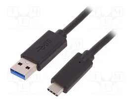 QOLTEC Cable USB 3.0 de USB A a USB C de 1m