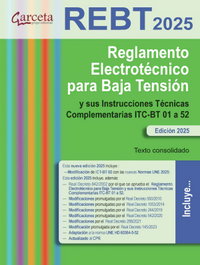 GARCETA REBT 2025: REGLAMENTO ELECTRONICO PARA BAJAR TENSION, Vv.Aa.3 - GARCETA