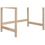 DKD Home Decor Mesita Auxiliar Tropical Natural Set de 3 Piezas 40 x 57 x 60 cm