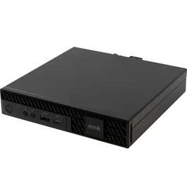 Axis 02693-003 NVR para Video Vigilancia, Servidor/Cliente, Soporte para 2 Monitores 4K, Windows 10 IoT, Software AXIS Camera Station, Garantía de 5 Años, Negro