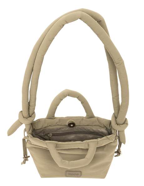 Safta Bolsito Mochila Moos Cápsula Acolchado Beige Safta Bolsito Mochila Moos Cápsula Acolchado Beige