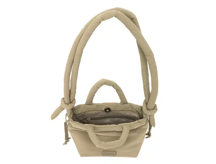 Safta Bolsito Mochila Moos Cápsula Acolchado Beige Safta Bolsito Mochila Moos Cápsula Acolchado Beige