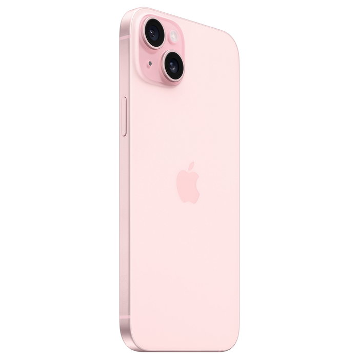 Apple iPhone 15 Plus 512GB iOS 17 Color Rosa, Pantalla Super Retina XDR de 6.7", Cámara 48MP, 5G, Resistente al Agua IP68
