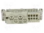 ILME CXF 4/8 Plantilla de Contacto Hembra HDC