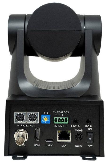 Laia CPI-430/60 Cámara PTZ 4K 60FPS Infinity 30X con Sensor Sony 1/2.8", NDI, USB-C, HDMI, SDI, LAN, Rastreo por IA