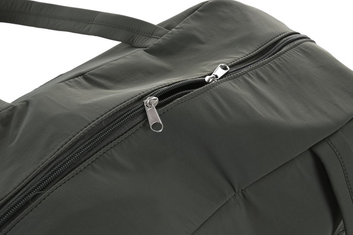 DKD Home Decor Bolso Urban Beige Verde 42 x 30 x 19 cm (3 Unidades) Nylon Poliester