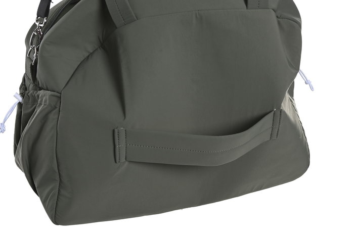 DKD Home Decor Bolso Urban Beige Verde 42 x 30 x 19 cm (3 Unidades) Nylon Poliester