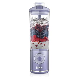 Ninja BC251 Blast Max Smoothie Maker Batidora de Vaso Portátil 570ml con Picahielos, 3 Velocidades, Color Lavanda, Modelo BC251EULD