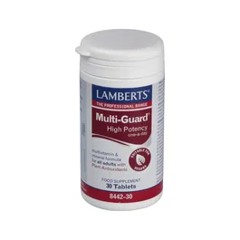 LAMBERTS Multi-Guard Vit. Y Minerales Una Al Dia 30 Comp. Vitaminas y Minerales para Adultos Vegetarianos y Veganos