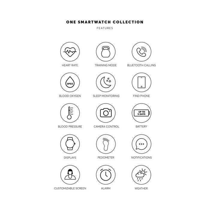 Smartwatch ONE OSW0027SL32D Mujer