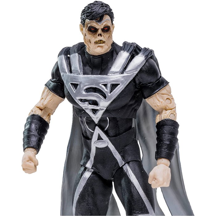 Mcfarlane Toys Figura DC Comics Multiverse Build A Superman Blackest Night 18 cm Articulable con Complementos Mcfarlane Toys Figura DC Comics Multiverse Build A Superman Blackest Night 18 cm Articulable con Complementos