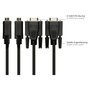 GoodConnections Adaptador de cable RJ45 a RS232 serie 4945-FF