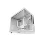 Mars Gaming MC-MIRAGE Caja Gaming Semitorre Blanca con Pantalla LCD IPS de 7,2 pulg. con Cristal Templado Panorámico