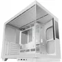 Mars Gaming Caja Gaming MC-MIRAGE ATX Blanca con Pantalla LCD IPS 7.2", Cristal Templado Panorámico, Doble Cámara y Soporte Refrigeración Líquida hasta 360 mm