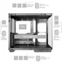 Mars Gaming Caja Gaming MC-MIRAGE ATX Blanca con Pantalla LCD IPS 7.2", Cristal Templado Panorámico, Doble Cámara y Soporte Refrigeración Líquida hasta 360 mm