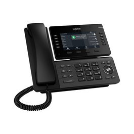 Gigaset P855BW IP PRO Teléfono DECT con Pantalla TFT de 5 pulgadas, Bluetooth y Wi-Fi, Negro