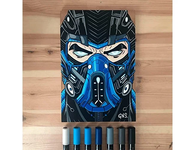 Posca Marcador PC-5M Punta de Bala 1,8-2,5 mm Azul prusia