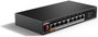Dahua Technology SF1008LP Switch No Administrado L2 Fast Ethernet con 8 Puertos PoE Negro