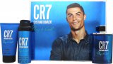 Cristiano Ronaldo CR7 Play It Cool Gift Set 100ml EDT + 150ml Gel de Ducha + 150ml Vaporizador