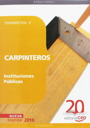 II.Carpinteros Instituciones Publicas, VV.AA. - CEP EDITORIAL