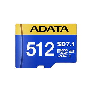ADATA Premier Extreme microSDXC 512 GB Azul/Amarillo ADATA Premier Extreme microSDXC 512 GB Azul/Amarillo