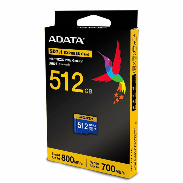 ADATA Premier Extreme microSDXC 512 GB Azul/Amarillo ADATA Premier Extreme microSDXC 512 GB Azul/Amarillo