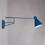Aplique Pared Metal Colorido Diseño Moderno P'yong-dong SKD-W1016 - Aplique de Pared para Interiores con Portalámparas E27 para LED