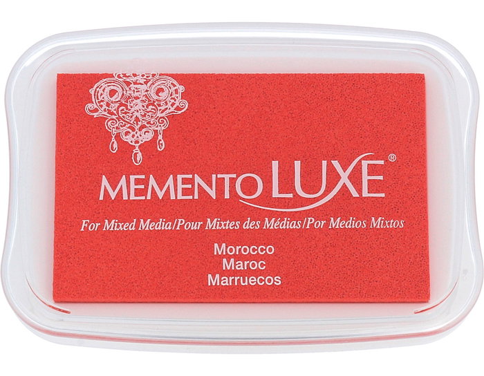 Tsukineko MEMENTO LUXE Almohadilla de tinta color Marruecos 96x63mm Tsukineko MEMENTO LUXE Almohadilla de tinta color Marruecos 96x63mm