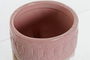DKD Home Decor Maceta Indio Rosa Blanco Gres 12 x 10 x 12 cm (4 Unidades)