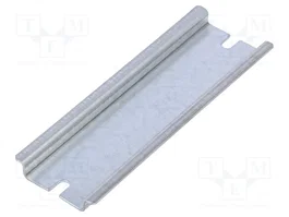 FIBOX Carril DIN de acero zinc TS35 MNX 100mm