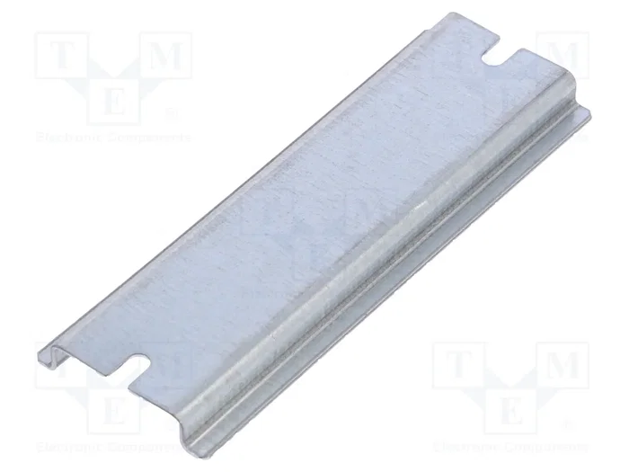 FIBOX Carril DIN de acero zinc TS35 MNX 100mm