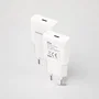 Nanocable Cargador USB-C PD 25W Blanco