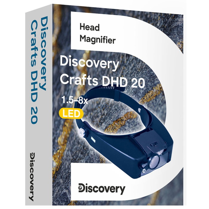 Discovery Crafts DHD 20 Head Magnifier Azul