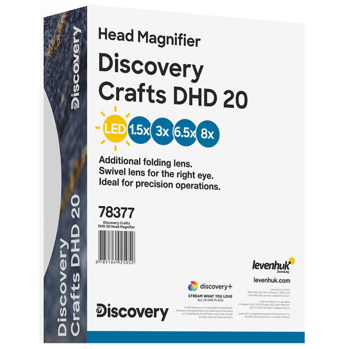Discovery Crafts DHD 20 Head Magnifier Azul