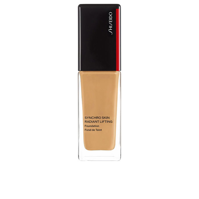 Shiseido Synchro Skin Radiant Lifting Foundation SPF30 Base de Maquillaje 30 ml #340 - Larga Duración, Cobertura Ajustable, Resistente al Agua, No Comedogénico Shiseido Synchro Skin Radiant Lifting Foundation SPF30 Base de Maquillaje 30 ml #340 - Larga Duración, Cobertura Ajustable, Resistente al Agua, No Comedogénico