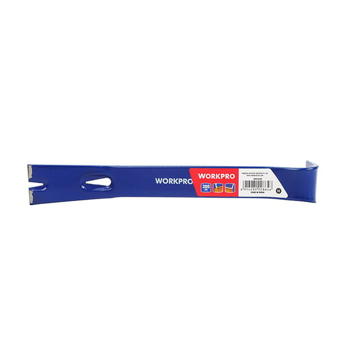 Workpro Palanca Pata de Cabra 457 mm Saca Clavos Integrado Color Azul
