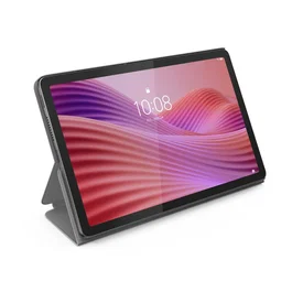 Lenovo ZG38C06653 Funda Folio para Lenovo Tab 10.1 Pulgadas (25.6 cm), Gris, de Plástico PU con Modo Espera