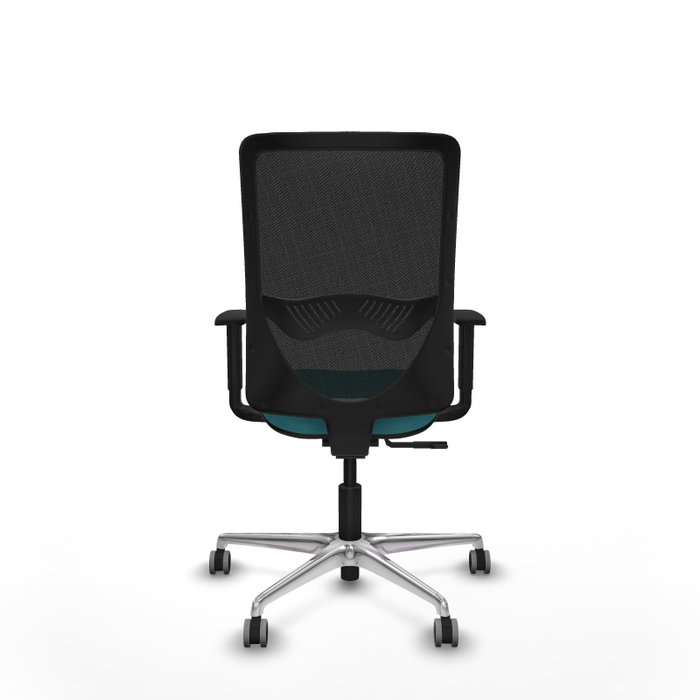 PIQUERAS Y CRESPO Silla de oficina Zulema con mecanismo Sincro, Turquesa y Negro PIQUERAS Y CRESPO Silla de oficina Zulema con mecanismo Sincro, Turquesa y Negro