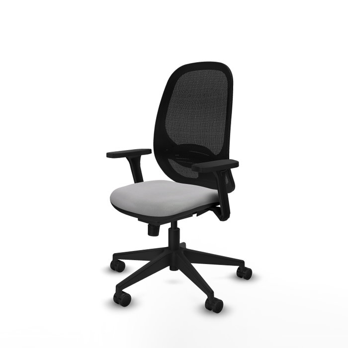 PIQUERAS Y CRESPO Silla de oficina Cilanco Gris claro/Negro PIQUERAS Y CRESPO Silla de oficina Cilanco Gris claro/Negro