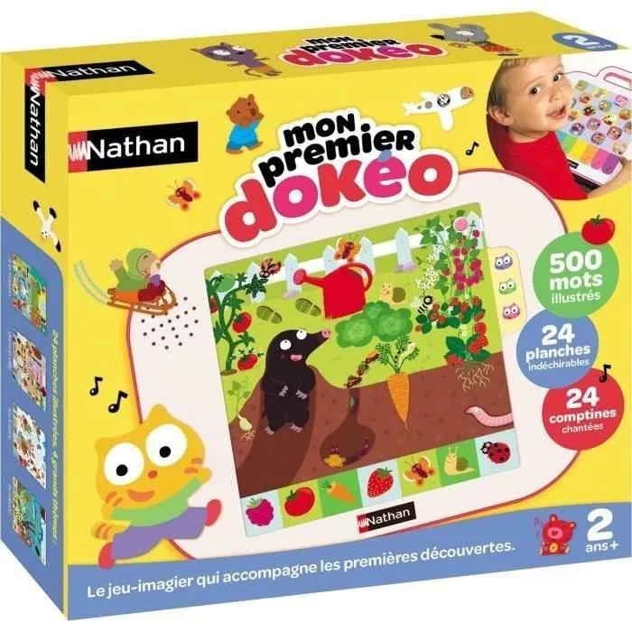 Nathan NAT3262190003132 MI PRIMER DOKEO 2024 Juego de imágenes Conversaciones y descubrimientos divertidos Nathan NAT3262190003132 MI PRIMER DOKEO 2024 Juego de imágenes Conversaciones y descubrimientos divertidos