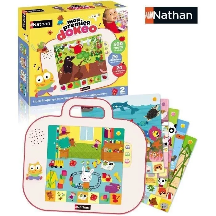 Nathan NAT3262190003132 MI PRIMER DOKEO 2024 Juego de imágenes Conversaciones y descubrimientos divertidos Nathan NAT3262190003132 MI PRIMER DOKEO 2024 Juego de imágenes Conversaciones y descubrimientos divertidos