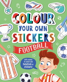 BASE Colour Your Own Stickers: Football