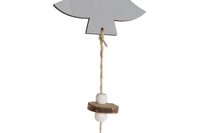 DKD Home Decor Decoración Colgante de Madera 10x0,5x91 cm Surtida