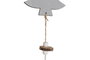 DKD Home Decor Decoración Colgante de Madera 10x0,5x91 cm Surtida