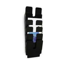 Durable Flexiplus Set de Expositores de Folletos A4 Negro