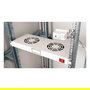 EQUIP EZF-2-G Módulo Ventilador 19" para Armarios de Servidor, 2 Ventiladores, RAL7035 Gris Claro
